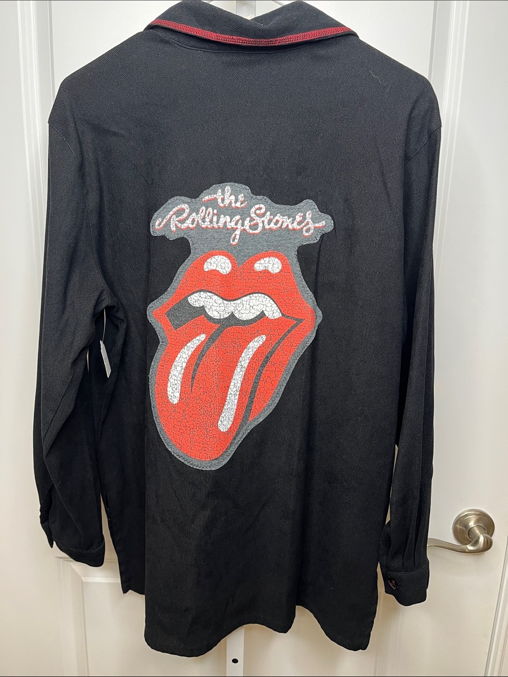 Upcycled Rolling Stones One-of-a-Kind Women’s 10 Shirt